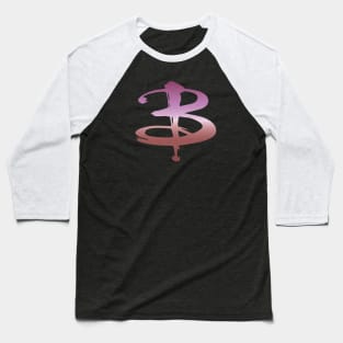 B Logo Lesbian Pride Baseball T-Shirt